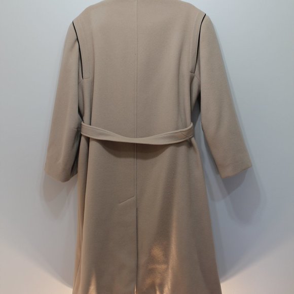 Vintage wool dress coat - Picture 3 of 3